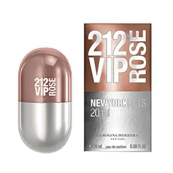 Herrera Pills 212 Vip Rose Women Eau de Parfum - Каролина Эррера пилюля 212 вип роза парфюмерная вода 20 мл