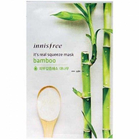 Innisfree My Real Squeeze Mask Bamboo - Маска для лица тканевая (бамбук) 20 мл