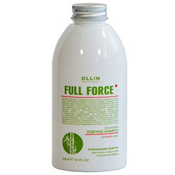 Ollin Full Force Hair and Scalp Purfying Shampoo - Очищающий шампунь для волос и кожи головы с экстрактом бамбука 300 мл