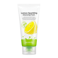 Secret Key Lemon Sparkling Cleansing Foam - Пенка для умывания с экстрактом лимона 120 мл
