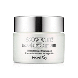 Secret Key Snow White Moisture Cream - Увлажняющий отбеливающий крем 50 мл