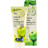 Ekel Apple Natural Clean Peeling Gel - Пилинг-скатка с экстрактом зеленого яблока 180 мл