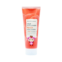 Milatte Fashiony Fruit Foam Cleanser Peach - Пенка для умывания персик 150 мл