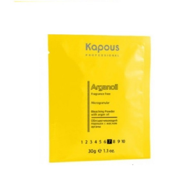 Kapous Arganoil Bleaching Powder - Порошок осветляющий с маслом арганы 30 гр
