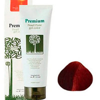 Gain Cosmetic Haken Premium Pearll Pure Gel Color-Chestnut Brown Red - Маникюр для волос (красно-коричневый) 220 г