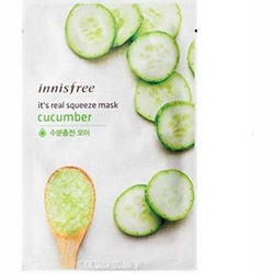 Innisfree My Real Squeeze Mask Cucumber - Маска для лица тканевая (огурец) 20 мл