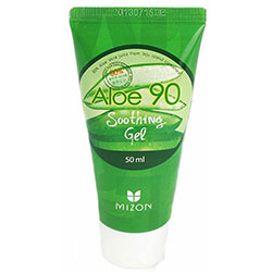 Mizon Aloe 90% Soothing Gel - Гель алоэ многофункциональный 90% (туба) 50 мл