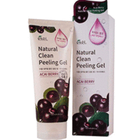 Ekel Acai Berry Natural Clean Peeling Gel - Пилинг-скатка с экстрактом ягод асаи 180 мл