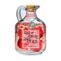 Baviphat Pomegranate Juicy Mask Sheet Lifting and Bright - Маска тканевая фруктовая (гранат) 23 г