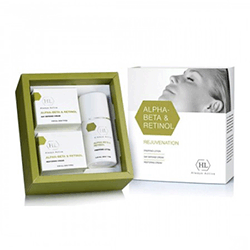 Holy Land Alpha-Beta and Retinol Kit - Набор для восстановления текстуры и цвета кожи 125+50+50 мл
