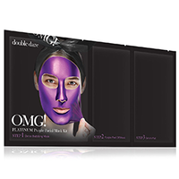 Double Dare OMG 3In1 Kit Platinum - Трехкомпонентный комплекс масок «глубокое увлажнение и релакс», упаковка 5 шт