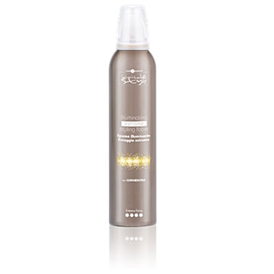 Hair Company Inimitable Style Illuminating Extreme Styling Foam - Мусс, придающий блеск сверхсильной фиксации 250 мл