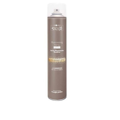 Hair Company Inimitable Style Illuminating Fixing Spray - Фиксирующий лак, придающий блеск 500 мл