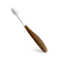 Radius Toothbrush Source - Щетка зубная мягкая с деревянной ручкой (коричневая)