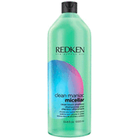 Redken Clean Maniac Shampoo - Шампунь на основе мицеллярной воды для глубокого очищения 1000 мл