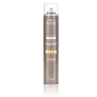 Hair Company Inimitable Style Illuminating Medium Spray No Gas - Спрей без газа,придающий блеск средней фиксации 300 мл