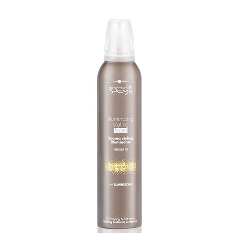 Hair Company Inimitable Style Illuminating Medium Styling Foam - Мусс,придающий блеск средней фиксации 250 мл