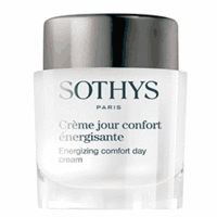 Sothys Program With Siberian Ginseng Energizing Comfort Day Cream - Энергонасыщающий дневной крем с экстрактом элеутерококка для нормальной и сухой кожи 50 мл
