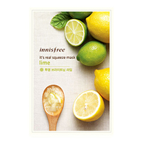 Innisfree My Real Squeeze Mask Lime - Маска для лица тканевая (лимон) 20 мл