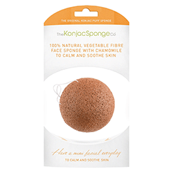 The Konjac Sponge Facial Puff Camomille - Спонж для умывания лица (премиум-упаковка)