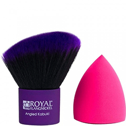 Royal and Langnickel Moda Angled Kabuki Magic Sponge - Угловая кабуки и спонж для макияжа 