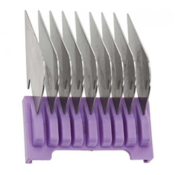 Moser - Насадка металлическая 19 мм, на машинку 1230,1400,1853-1871,1881,1854 (сиреневая)