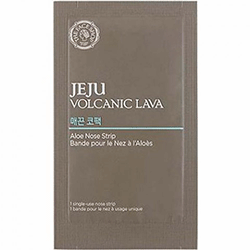 The Face Shop JJeju Volcanic Lava Aloe Nose Strip - Патчи от черных точек с экстрактом алоэ