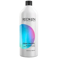 Redken Clean Maniac Hair Cleansing Cream -  Технический шампунь для глубокого очищения на основе мицеллярной воды 1000 мл