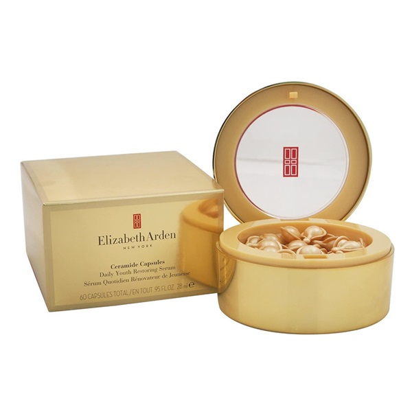 Elizabeth Arden Skin Care Ceramide Capsules Daily Youth Restoring Serum - Укрепляющая и очищающая сыворотка для лица 60 шт