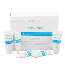 Christina Rose de Mer Post Peeling Kit - Набор «Роз де Мер» для постпилингового ухода 2*60 мл+3*30 мл