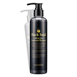 Secret Key Black Snail All In One Treatment Shampoo - Шампунь с улиточной слизью 250 мл