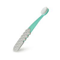 Radius Toothbrush Totz Plus - Щетка зубная детская (ментолово-серая ручка)