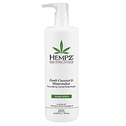 Hempz Fresh Coconut and Watermelon Herbal Body Wash - Гель для душа кокос и арбуз 750 мл