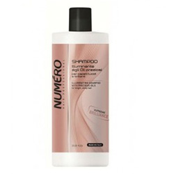 Brelil Numero Illuminating Shampoo With Macadami and Argan Oil - Шампунь для придания бриллиантового блеска с маслом арганы и макадамии 1000 мл