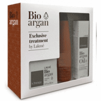 Lakme K.Therapy Argan Oil Bio-Argan  Set - Набор аргановый для восстановления (шампунь, маска, масло )