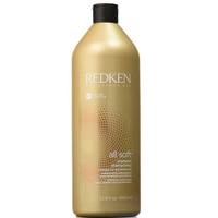 Redken All Soft Shampoo - Шампунь с аргановым маслом для сухих и ломких волос 1000 мл
