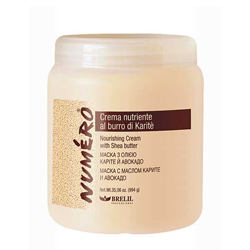 Brelil Numero Karite Cream - Маска с маслом карите 1000 мл