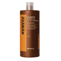 Brelil Numero Beauty Shampoo With Macassar Oil - Шампунь для красоты волос с макассаровым маслом и кератином 1000ml