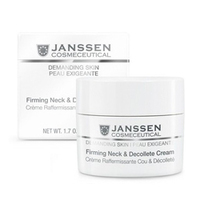Janssen Cosmetics Demanding Skin Firming Face Neck and Decollete Cream - Укрепляющий крем для кожи лица, шеи и декольте 50 мл