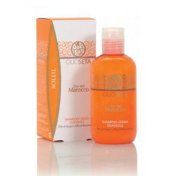 Barex Olioseta Oro Del Marocco Sun Soleil After Sun Cream-Shampoo – Крем-шампунь после загара с маслом арганы и маслом макадамии 250 мл