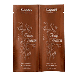Kapous Magic Keratin - Экспресс маска 2*12 мл 