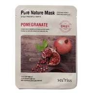 Anskin Secriss Pure Nature Mask Pack-Pomeganate - Маска для лица тканевая 25 мл