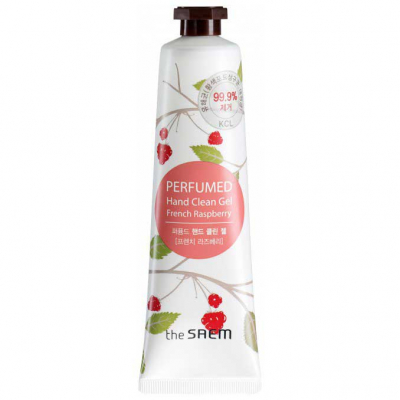 The Saem Perfumed Hand Clean Gel French Raspberry - Гель для рук с антибактерильным эффектом 30 мл