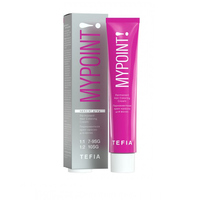 Tefia Mypoint Permanent Hair Coloring Cream - Перманентная крем-краска 10.370 экстра светлый блондин золотисто-фиолетовый для седых волос 60 мл