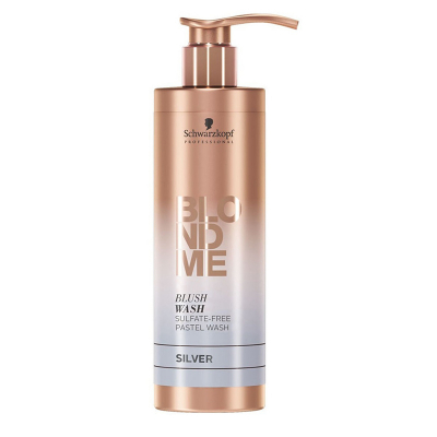 Schwarzkopf BlondMe Blush Wash Silver - Бессульфатный смываемый тонер серебро 250 мл