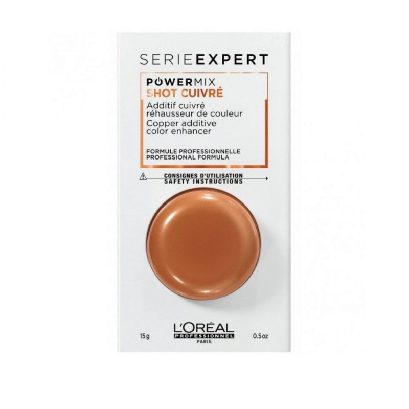 L'Oreal Professionnel Serie Expert Mix Factory Shot Copper - Шот флюид-добавка медный 15 мл