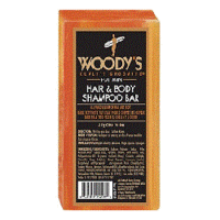 Woody's Hair and Shampoo Body Bar - Мыло для тела и волос 85 гр