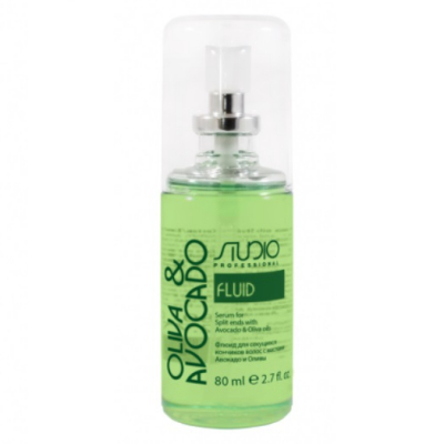 Kapous Studio Professional Olive And Avocado Serum - Флюид для секущихся кончиков волос с маслами авокадо и оливы 80 мл