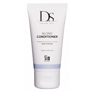 Sim Sensitive DS Perfume Free Cas Blonde Conditioner - Кондиционер для светлых и седых волос 50 мл