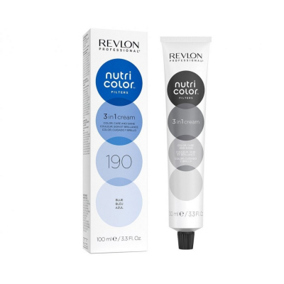 Revlon Nutri Color Filters - Прямой краситель без аммиака 190 синий 100 мл